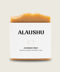 ALAUSHU natūralus ciberžolės muilas „Ayurvedic Treat“ odos valymui ir priežiūrai